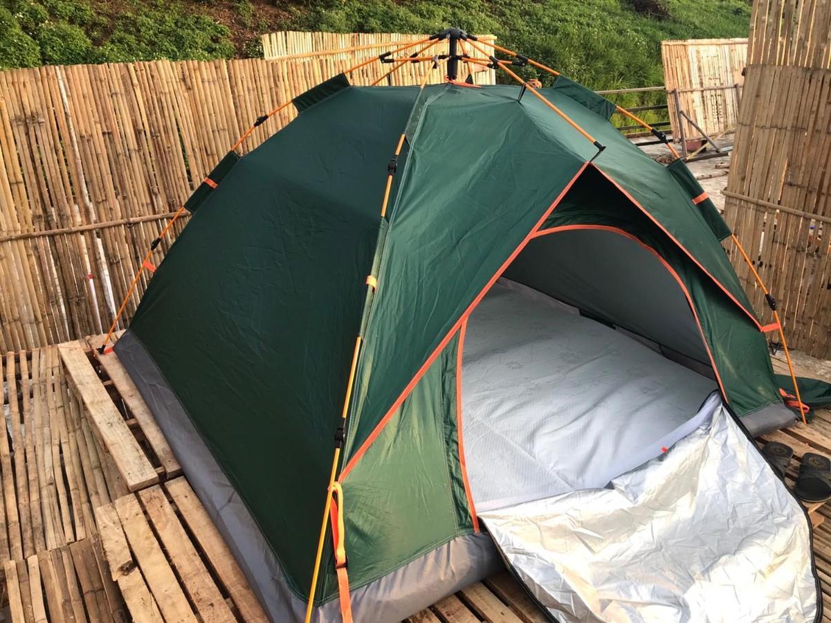 Terre Terrace Glamping - Doichang Ban Huai Khai Exterior foto